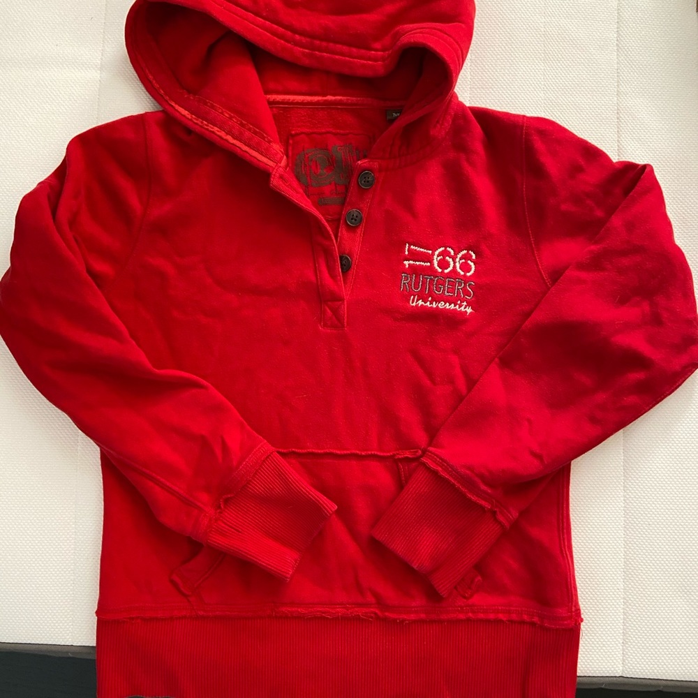 ❤️🖤 Cozy Rutgers Scarlet Knights Sweatshirt